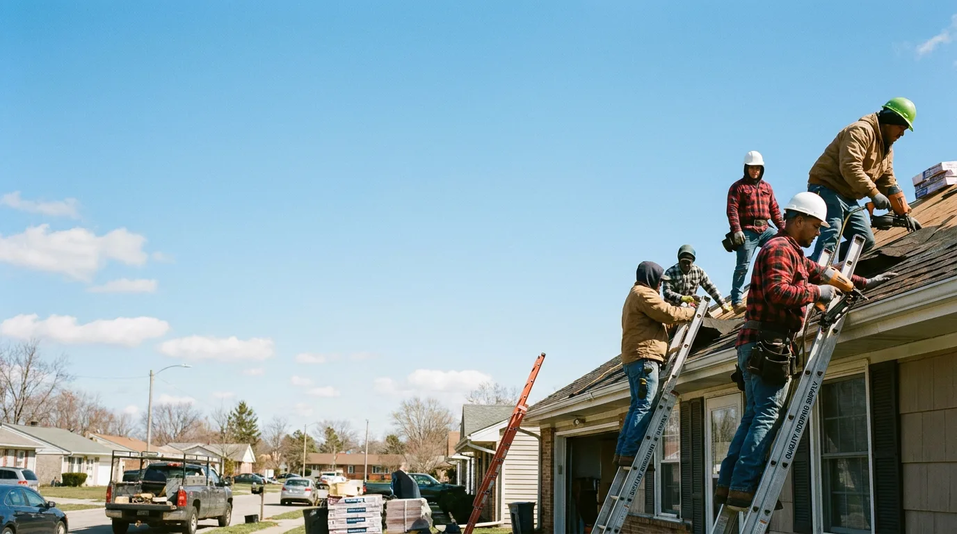 Roofing in Shumway, IL near me